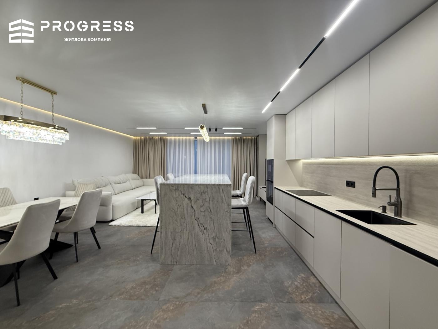 Продаж 3-кіімнатної квартири ЖК "Manhattan Up" з басейном на даху
