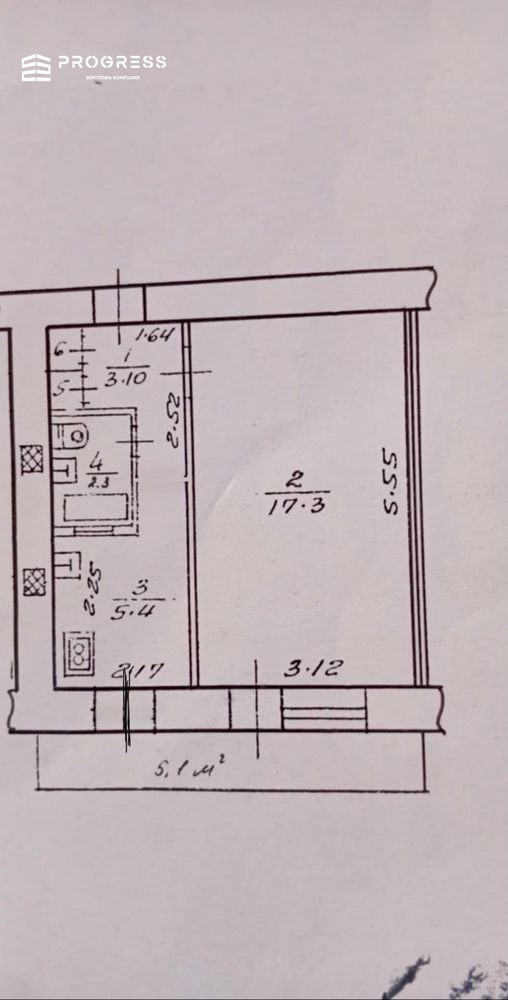 1-room apartment - 15