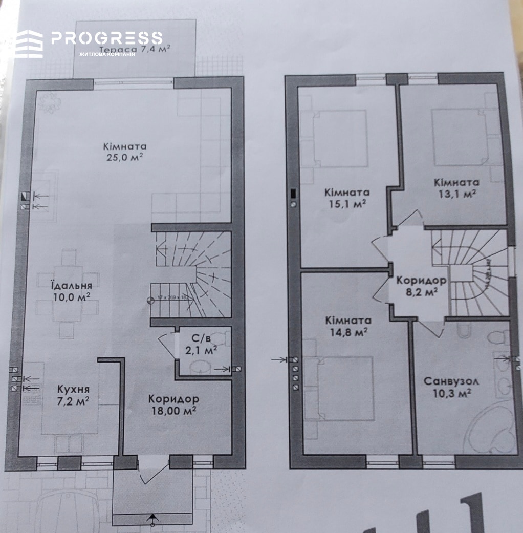 Sale of a two-story townhouse in Krykhivtsi - 7