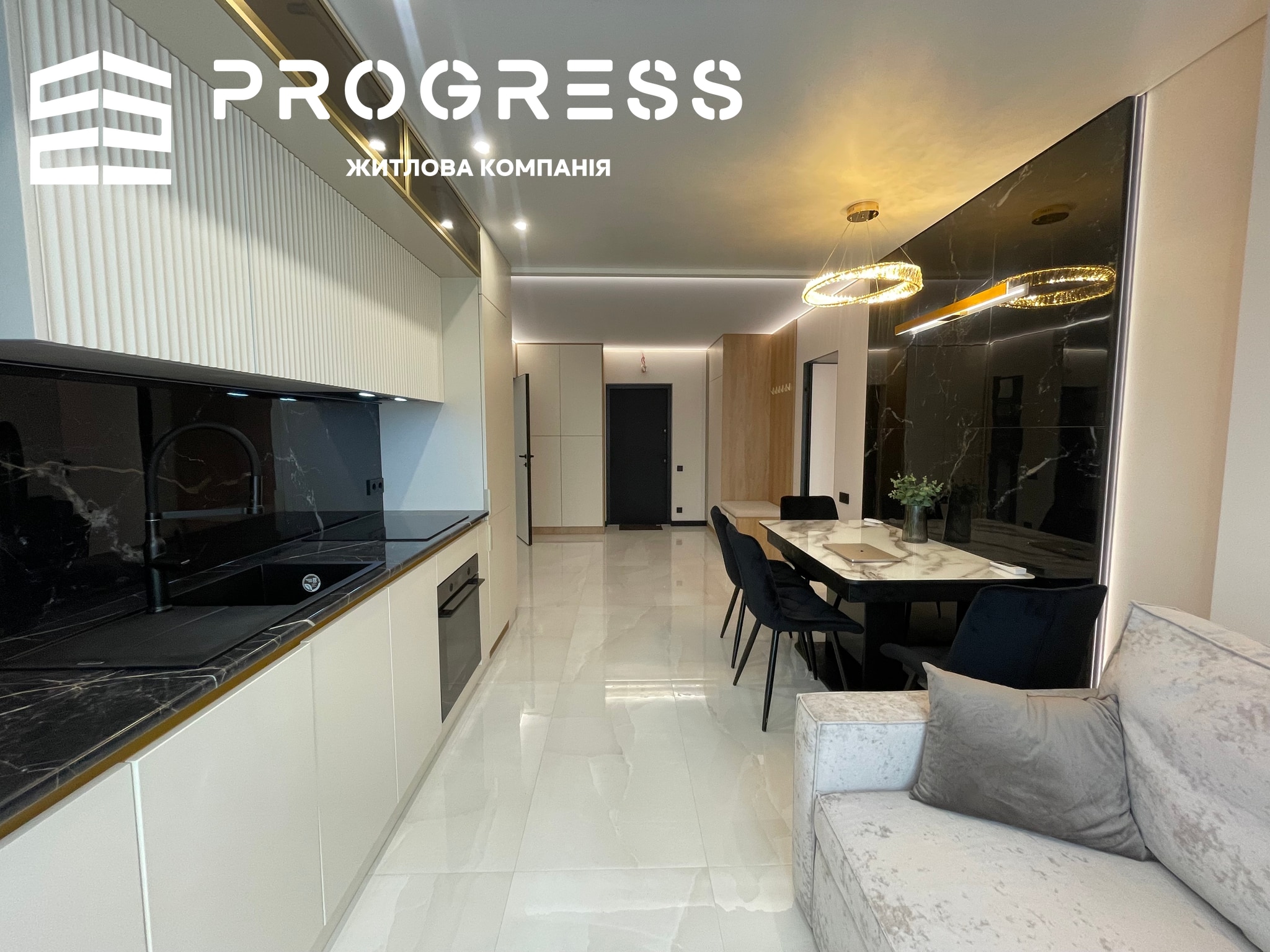 For sale is a 2-room apartment + kitchen-studio "A5"