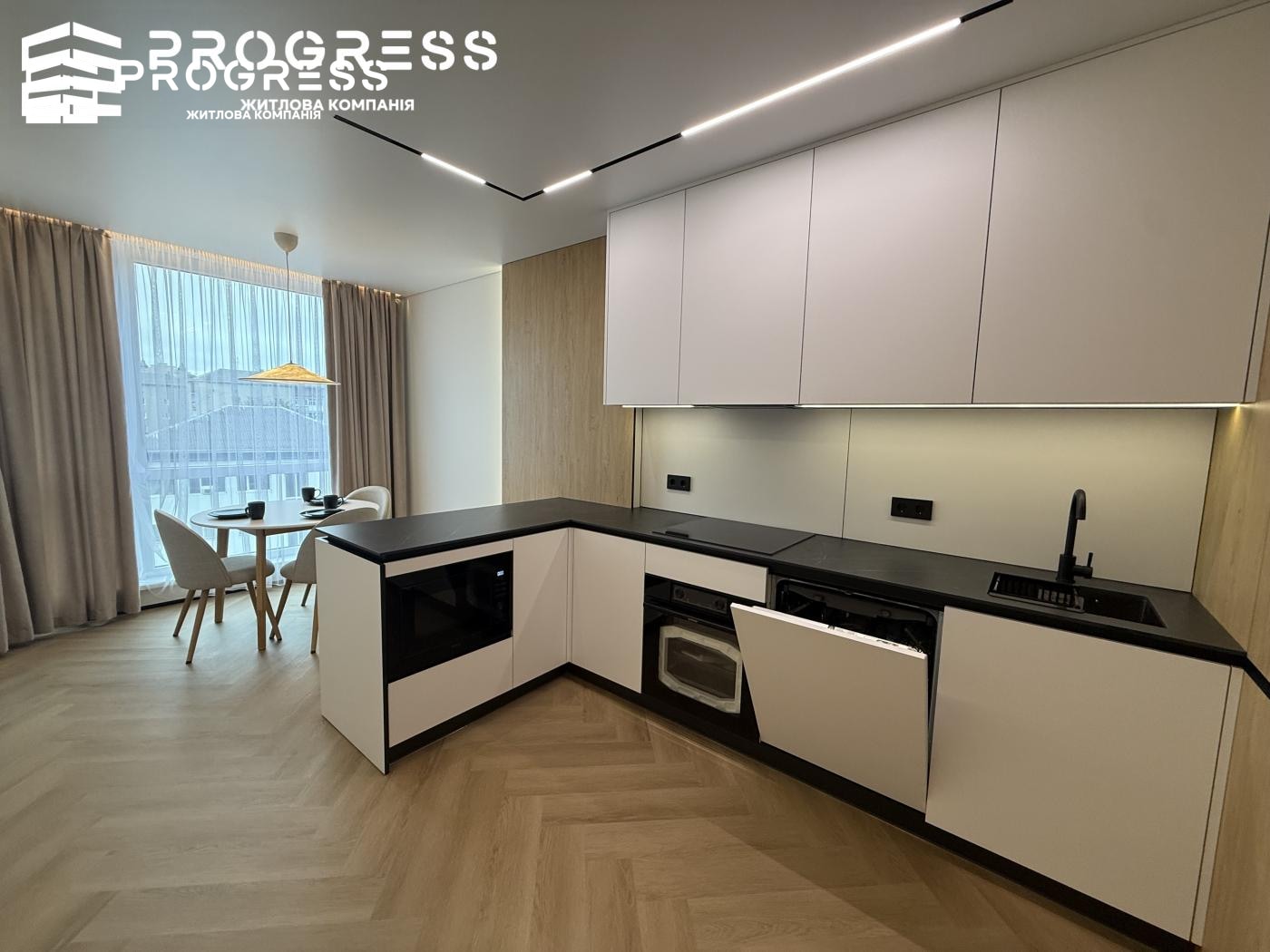 Sale of a 1.5-room apartment in the residential complex A 5, city center