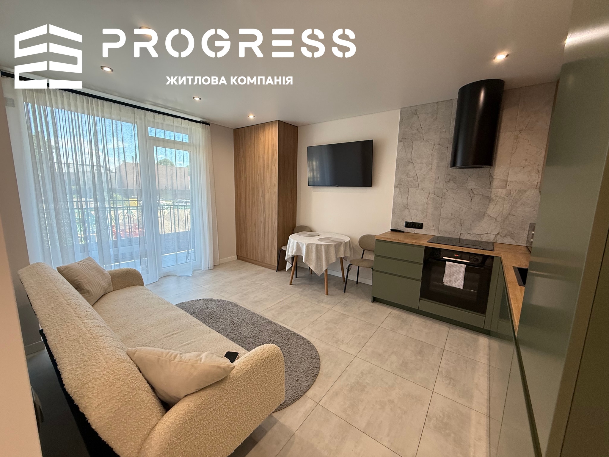 Sale of a 1.5-room apartment in the Femeli Plaza residential complex. City center