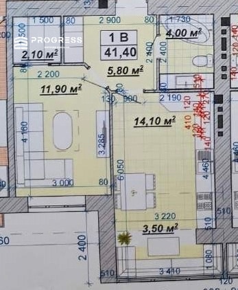 For sale 1-room apartment Knyahynyn 2