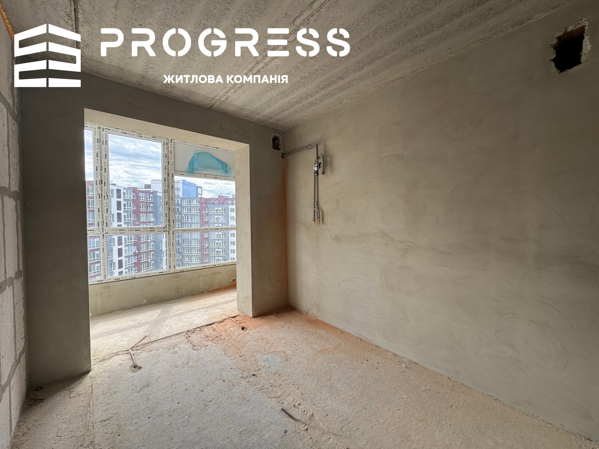 For sale is a 1-bedroom apartment in the Knyahynyn residential complex, ready for renovation 5