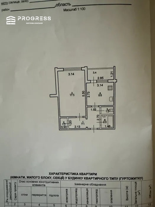 Продається 1 км.квартира вул. Василя Симоненка, 26А  - 12