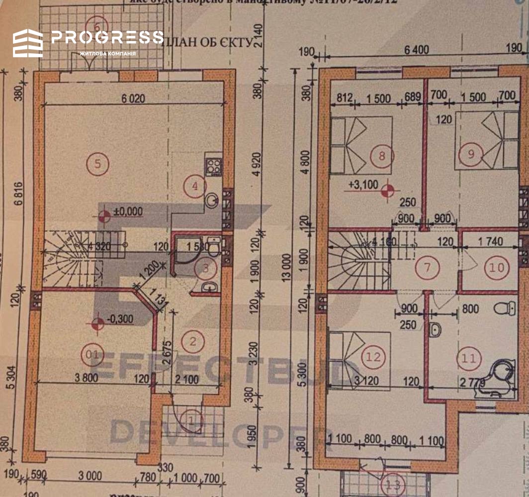 🏡 Sale of an end townhouse with garage and land plot - 22