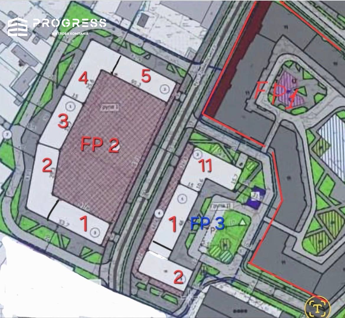 Sale of a 1‑room apartment in the Family Plaza 3 residential complex - 4