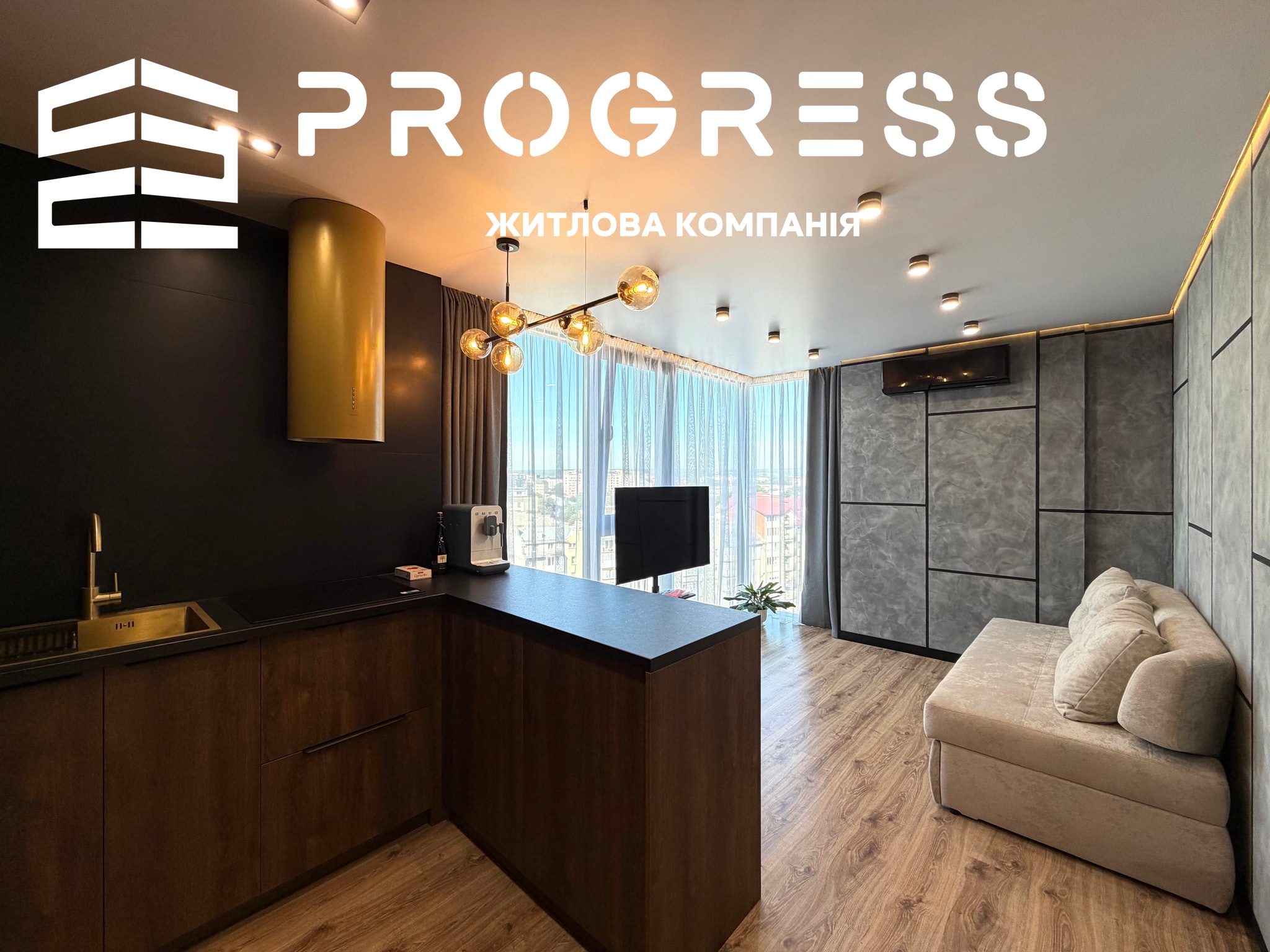 Продаж дизайнерської 1,5-кімнатної квартири з панорамним видом на місто | ЖК Light Home - 5
