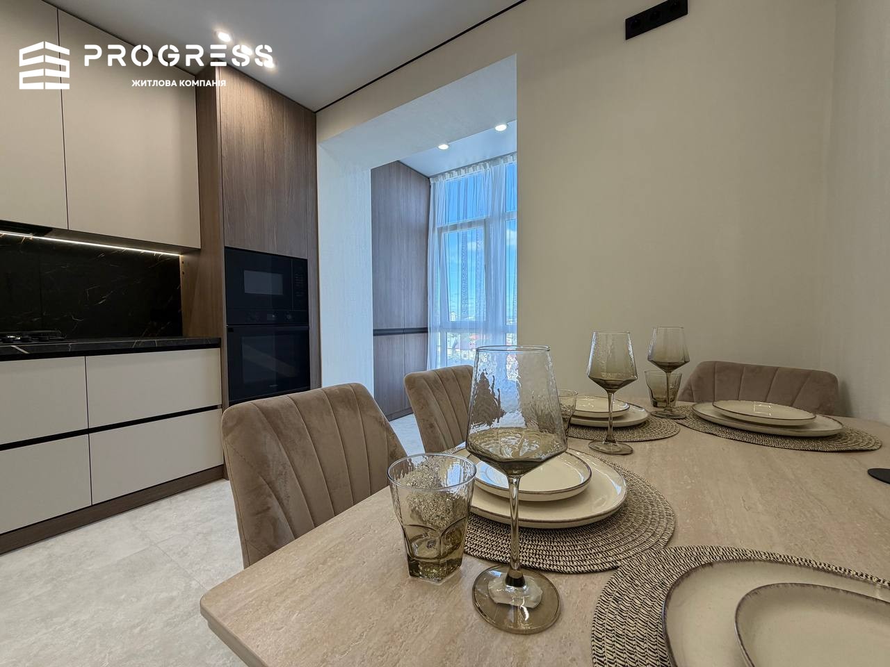 For sale: 2‑room apartment in the “Central Town” residential complex. - 3