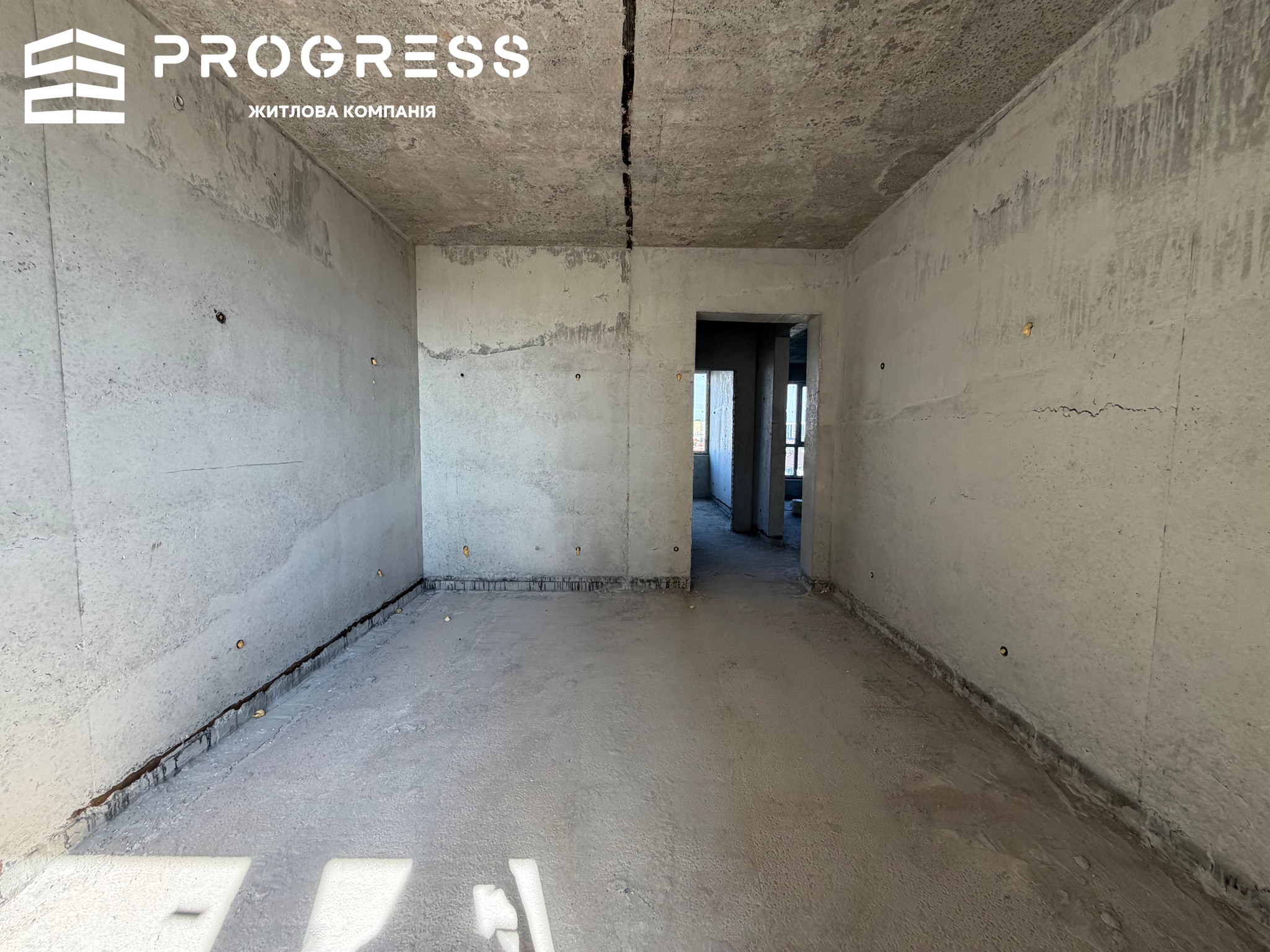 Sale of a 2‑room apartment + large studio in the “Vishnevyi” residential complex - 18