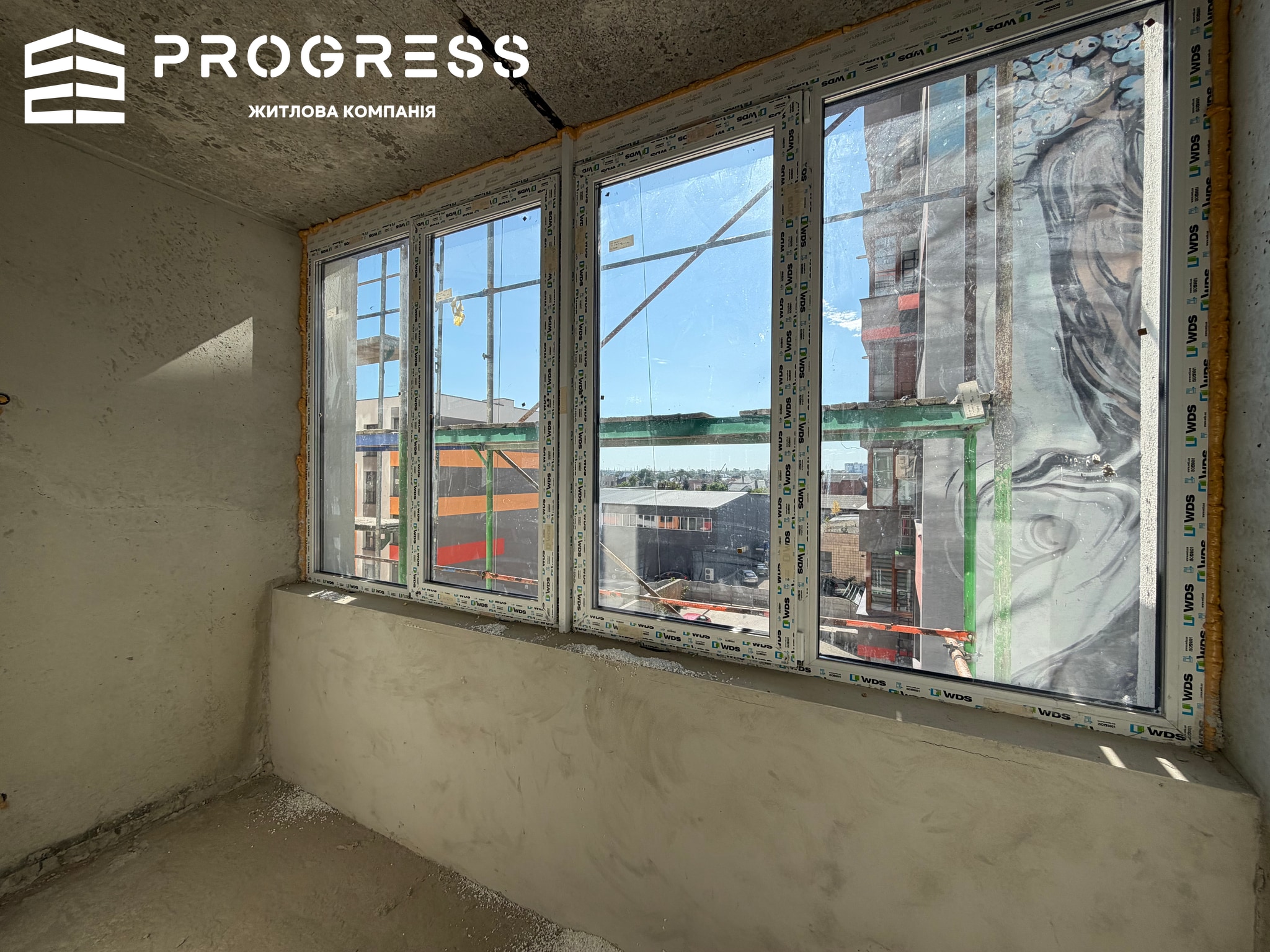 Sale of a 2‑room apartment + large studio in the “Vishnevyi” residential complex - 15