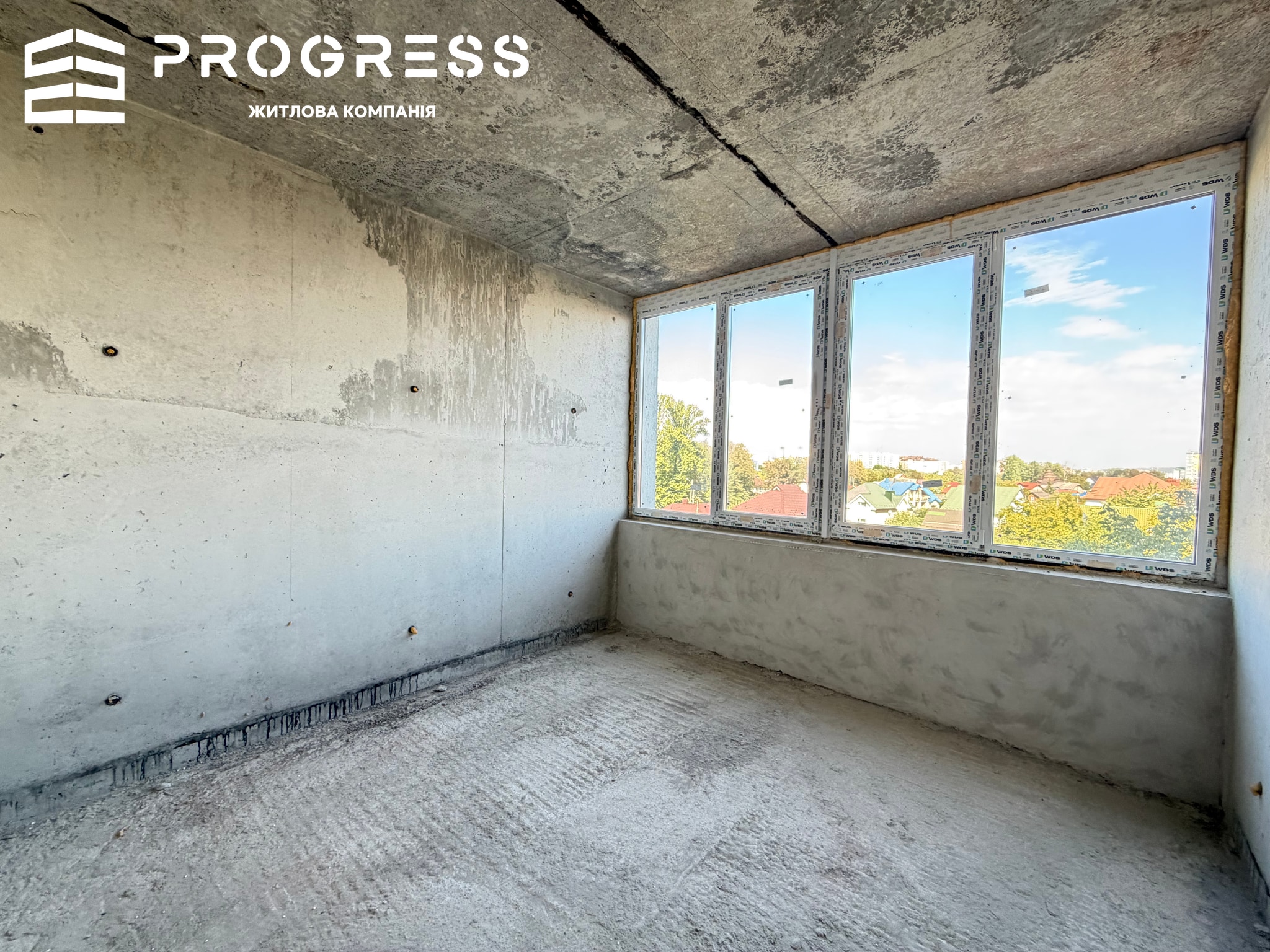 Sale of a 2‑room apartment + large studio in the “Vishnevyi” residential complex - 14