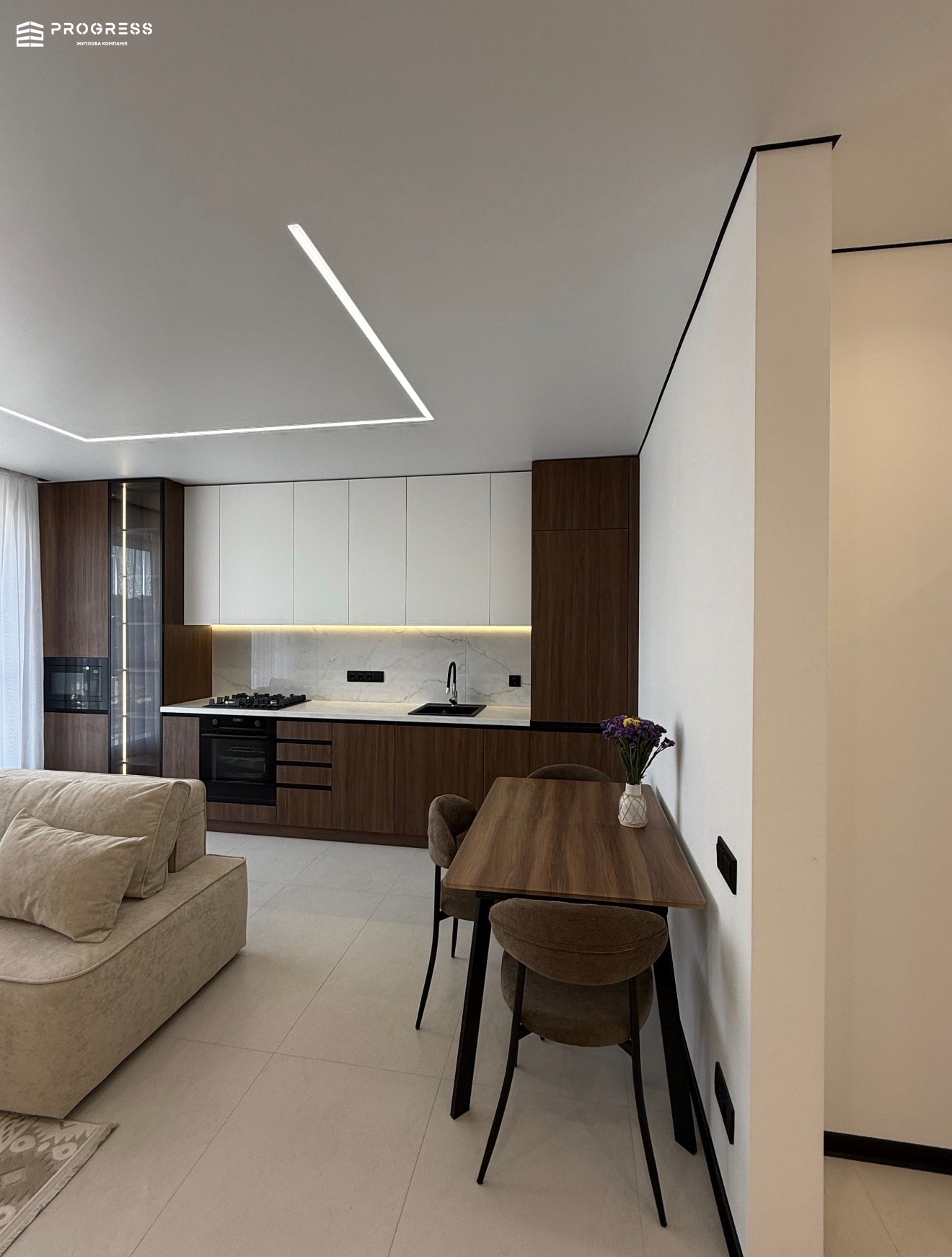 Sale of a designer 1.5‑room apartment in the Lipky‑2 residential complex - 1