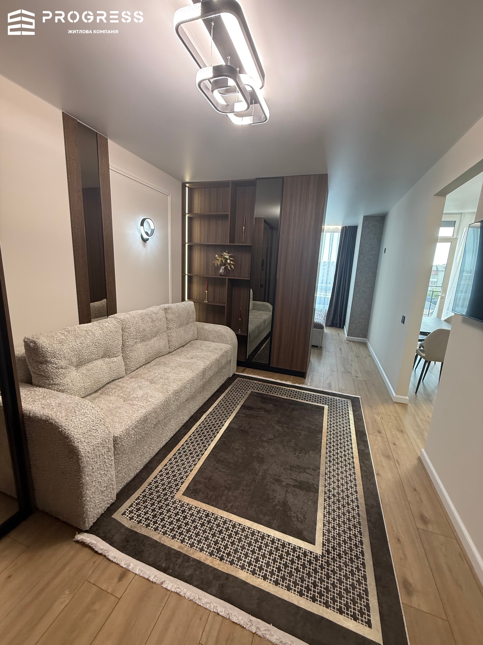 Sale of a 1‑room apartment in the A5 residential complex. Center