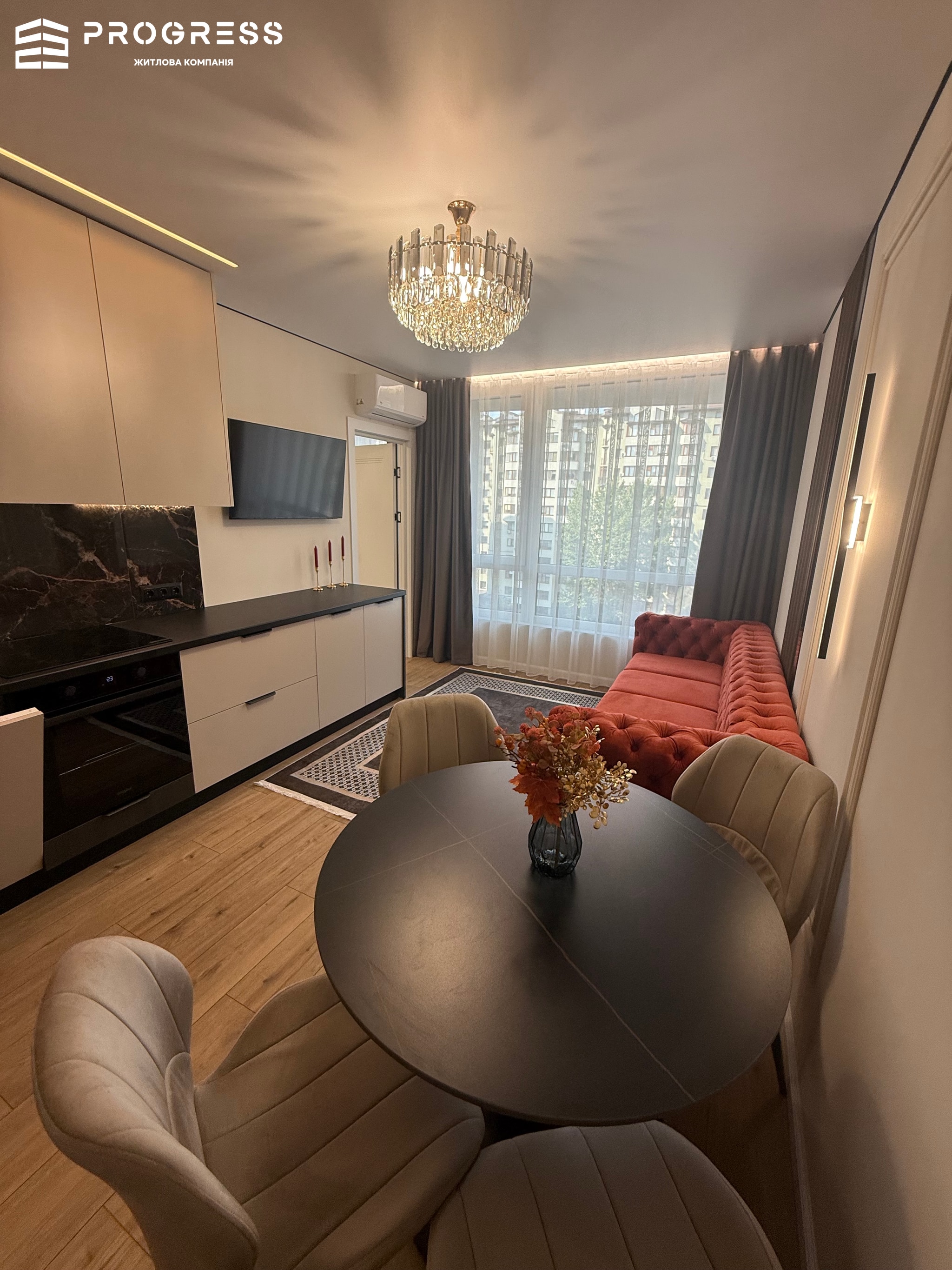 Sale of a 1-room apartment in the city center, residential complex A5 - 4