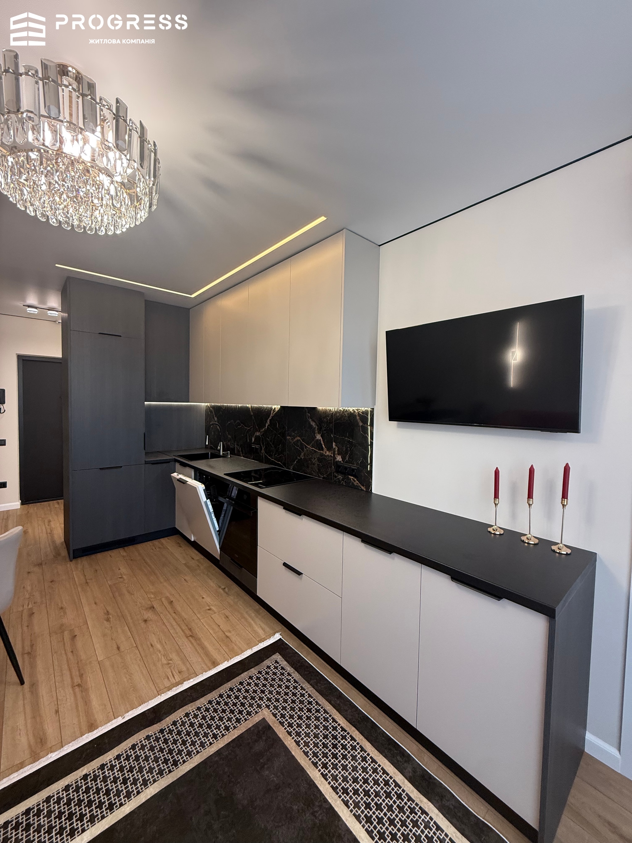 Sale of a 1-room apartment in the city center, residential complex A5 - 3