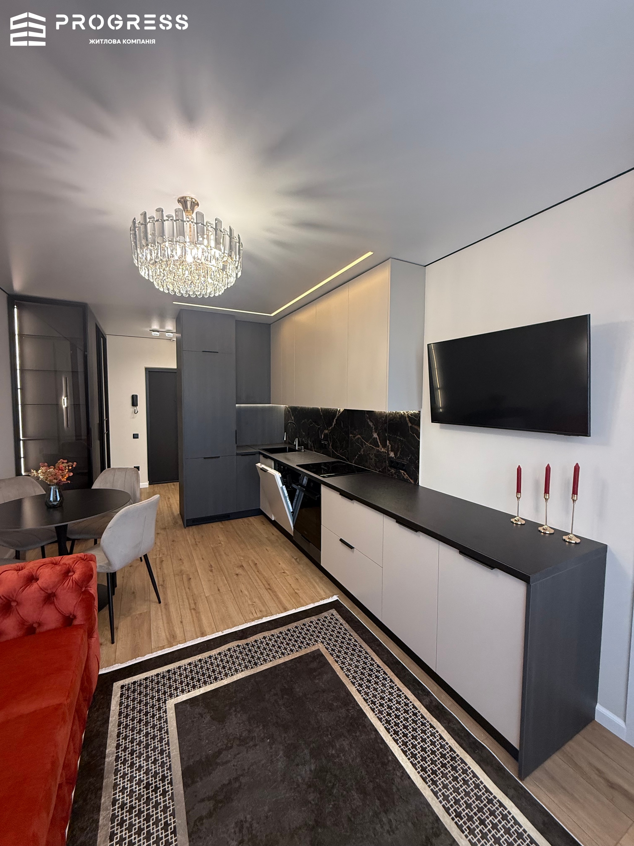 Sale of a 1-room apartment in the city center, residential complex A5 - 20